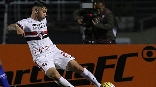 Eugenio Mena actuó en insuficiente triunfo de Sao Paulo por la Copa de Brasil