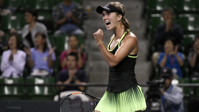Elina Svitolina pasó a semifinales en Tokio con triunfo sobre Garbiñe Muguruza
