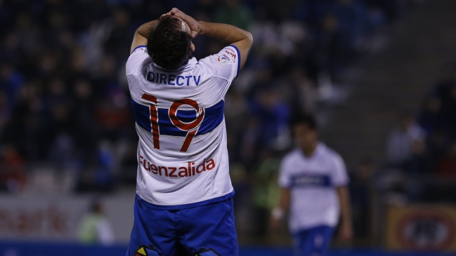 José Pedro Fuenzalida y Cristian Alvarez están en duda en la UC para duelo ante SanLuis