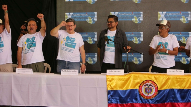 Las FARC ratificaron el acuerdo de paz por unanimidad y dejarán las armas