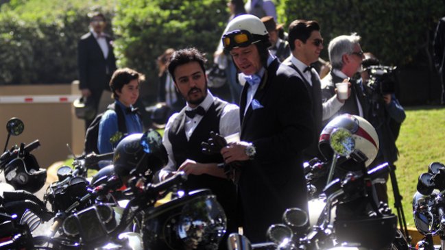 Motociclistas elegantes se unieron en Santiago contra el cáncer de próstata