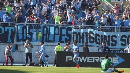 El gol de Pedro Muñoz que marcó la igualdad parcial entre O'Higgins y Audax Italiano