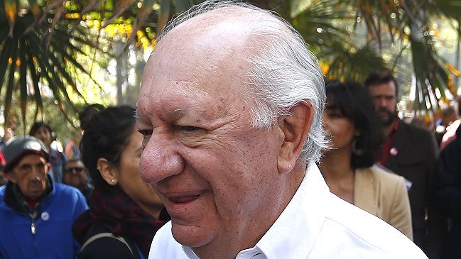 Ricardo Lagos en terreno: 
