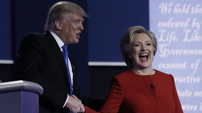 Debate entre Clinton y Trump batió récords en Twitter
