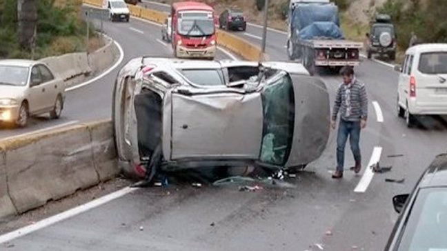 Accidente en Ruta Las Palmas dejó una persona fallecida