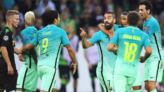 FC Barcelona superó con dificultad a Borussia Mönchengladbach por la Champions