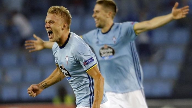 Pablo Hernández y Marcelo Díaz fueron titulares en triunfo de Celta en la Europa League