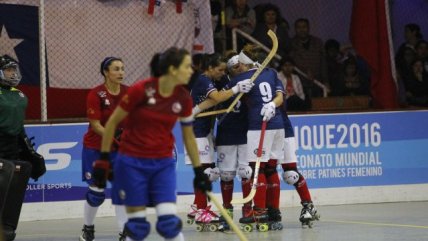 Francia le propinó dolorosa derrota a Chile en el Mundial de Hockey Patín