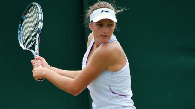 Kristyna Pliskova abrió su palmarés en la WTA al ganar el Abierto de Tashkent