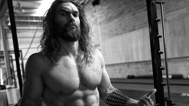 Jason Momoa celebró el fin de rodaje de 