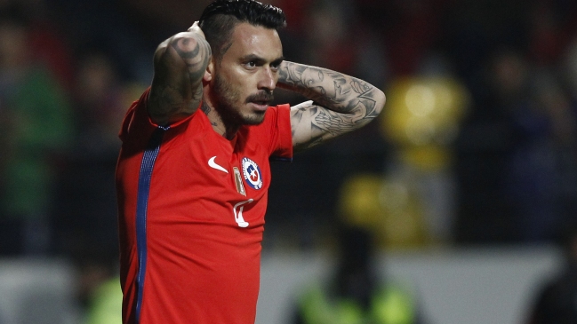 Mauricio Pinilla fue liberado de la selección por una lesión lumbar