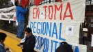 Funcionarios del Sename se tomaron oficina de Ñuñoa