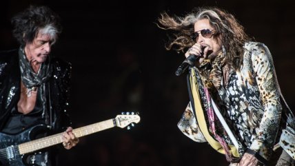   Las postales que dejó el último concierto de Aerosmith en Chile 