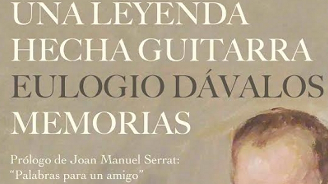 Eulogio Dávalos presenta sus memorias en Chile prologadas por Serrat