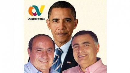   Candidato a concejal por Maipú hace campaña junto a Barack Obama 