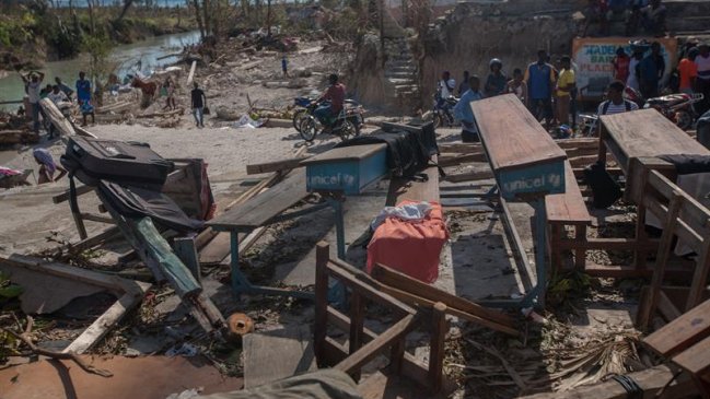 Haití continúa evaluando daños y víctimas del huracán Matthew