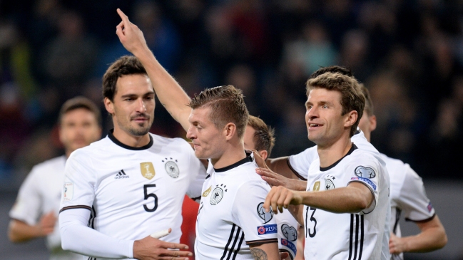 Alemania no tuvo problemas para vencer a República Checa en las Clasificatorias