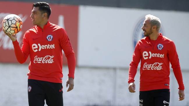 La selección chilena continúa preperando vital duelo ante Perú