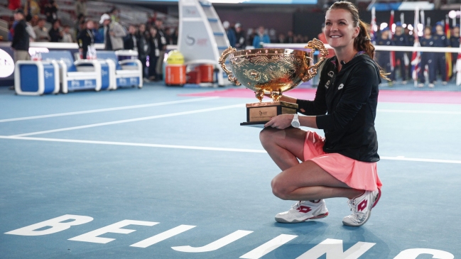 Agnieszka Radwanska volvió a ganar el Abierto de China cinco años después