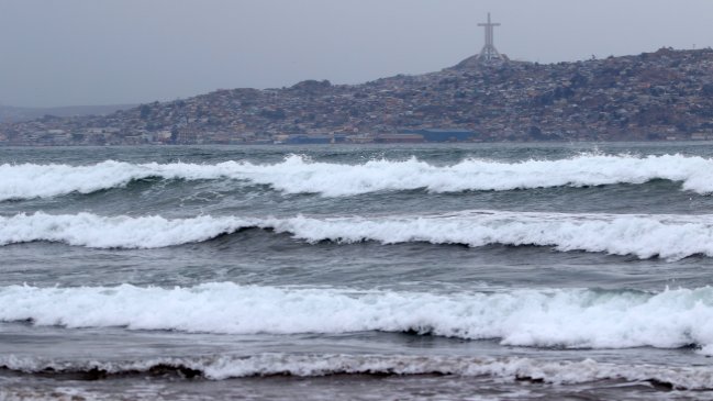 Armada informó de marejadas que se extenderán hasta el jueves