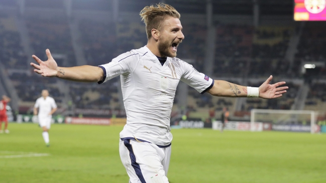 Italia remontó para vencer a Macedonia en intenso duelo de Clasificatorias europeas