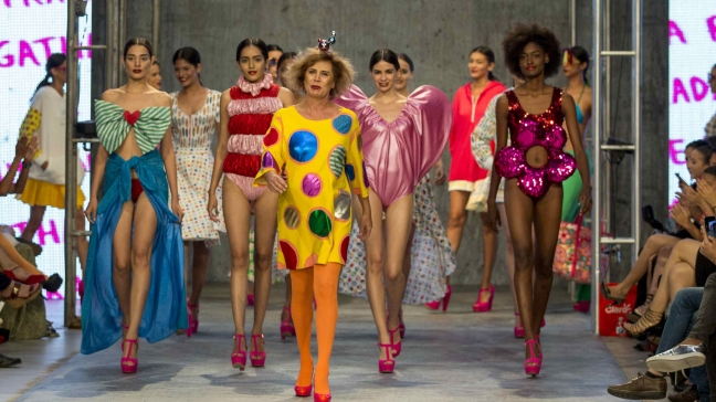 Aghata Ruiz de la Prada presenta su colección de moda en Nicaragua