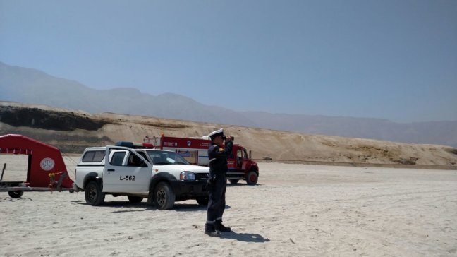 Armada busca a niña que fue arrastrada por la corriente en playa de Antofagasta