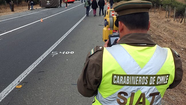 Camionero murió en accidente en la Ruta 5 Sur