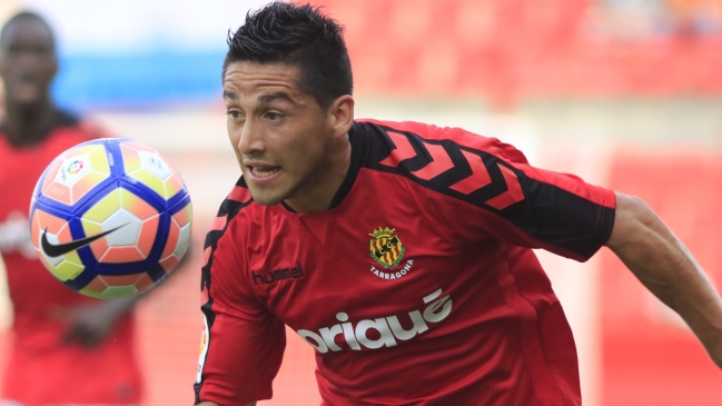 Juan Delgado jugó en el avance de Nástic en la Copa del Rey