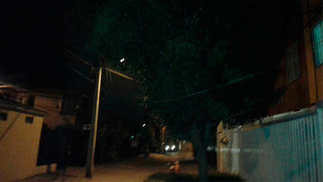 Fuertes vientos se registran en el sector sur de Santiago