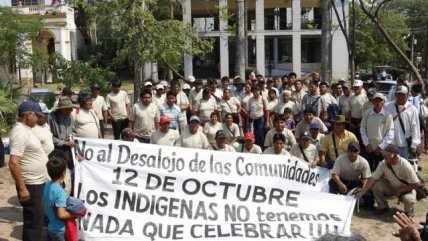   Indígenas de Paraguay marcharon por Asunción reivindicando sus derechos 