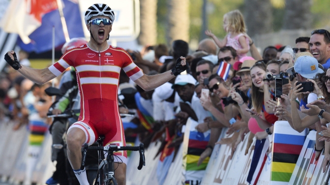 El danés Egholm y la italiana Balsamo conquistaron el fondo junior del Mundial