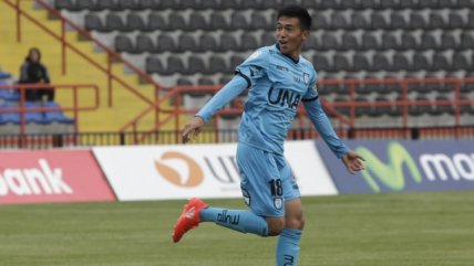 Misael Cubillos abrió la cuenta para Deportes Iquique sobre Huachipato