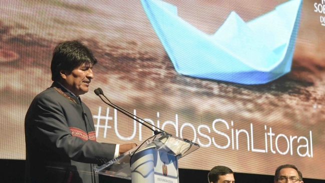 Morales aseguró que Bolivia pierde 2,7 por ciento de crecimiento anual por mediterraneidad