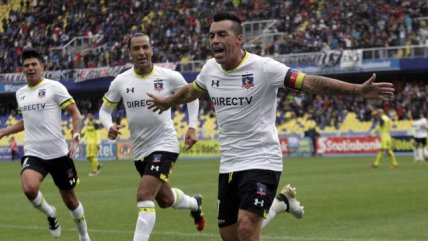 Esteban Paredes otorgó la ventaja inicial a Colo Colo ante U. de Concepción
