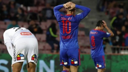 Universidad de Chile y O'Higgins se repartieron los puntos de un reñido duelo