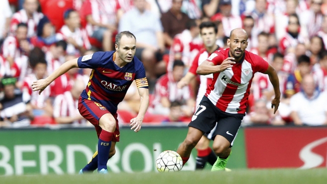 Andrés Iniesta: Claudio Bravo es un portero muy difícil de batir