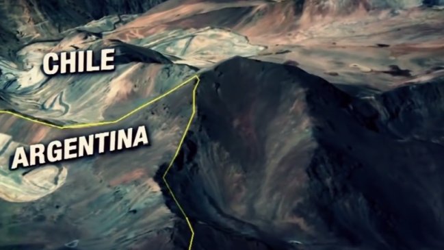 Lanata denunció que minera Los Pelambres usó suelo argentino como 