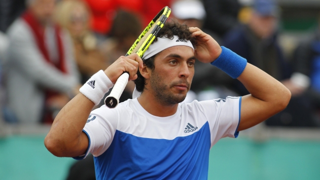 Gonzalo Lama se bajó del Challenger de Santiago por lesión