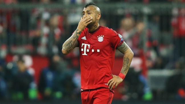 Arturo Vidal sigue complicado por lesión