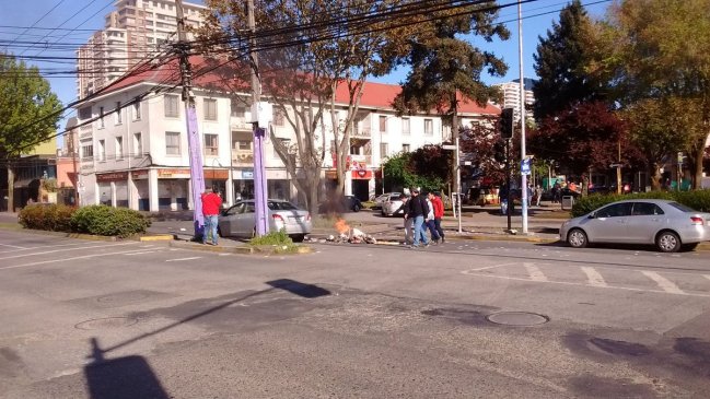 Estudiantes secundarios de Concepción se manifestaron contra el Simce
