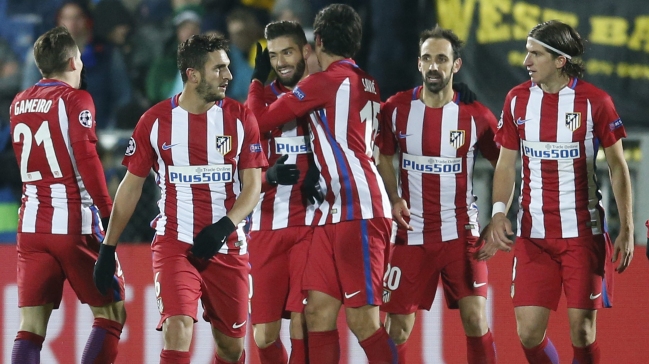 Atlético de Madrid mantuvo su campaña perfecta a costa de Rostov