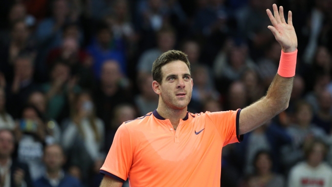 Juan Martín del Potro jugará ante Jack Sock la final del ATP de Estocolmo