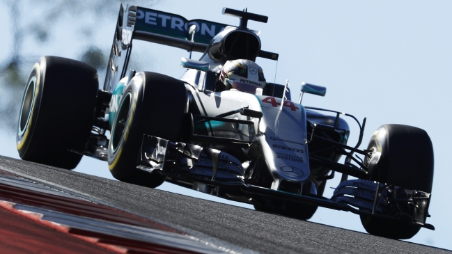 La grilla de largada para el Gran Premio de Estados Unidos de Fórmula 1