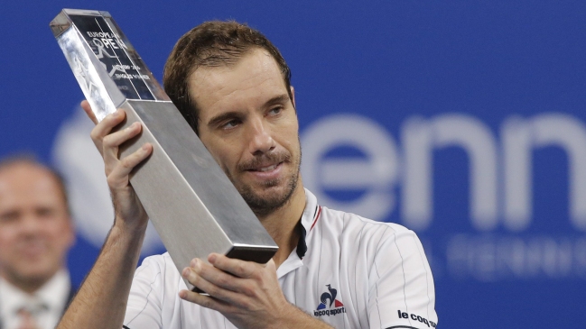 Richard Gasquet conquistó el título en el ATP de Amberes