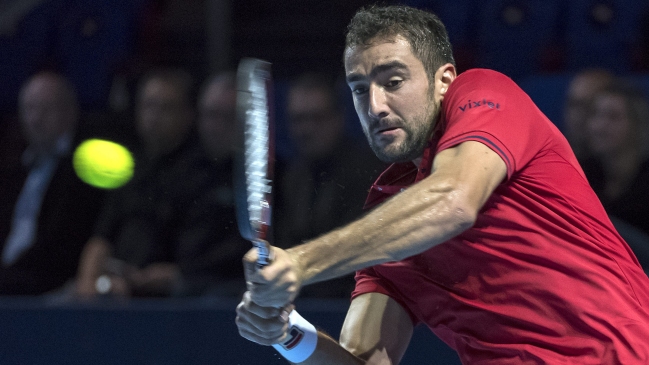 Marin Cilic derribó a Mikhail Youzhny y se instaló en octavos de final del ATP de Basilea