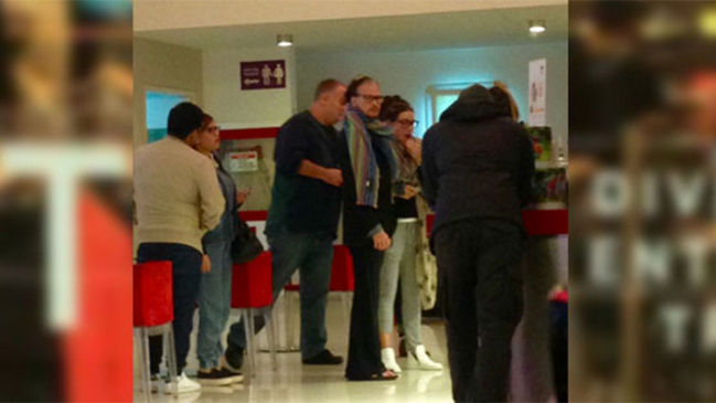 Un relajado líder de Aerosmith fue al cine en Lima
