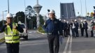 Fiscalía y la PDI realizaron diligencia en el puente Cau-Cau de Valdivia