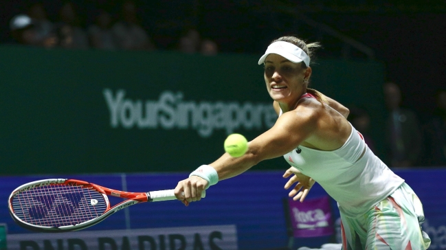 Triunfo de Kerber permitió clasificación de Cibulkova en el WTA Finals