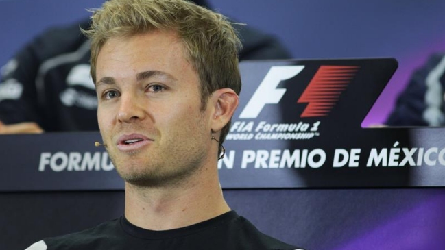 Nico Rosberg sólo se concentra en ganar el Gran Premio de México de la Fórmula 1